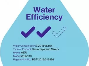 AER Washbasin Faucet WOV 03C