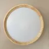 Acrylic Ceiling Light with Wooden Frame 3801