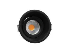 Single Round Spotlight in White/Black Frame SP4-A50MM