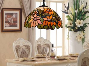 Stained Glass Pendant Light PD3007