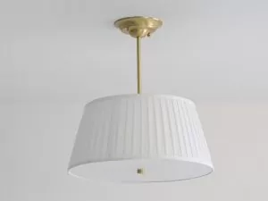 Pleated Ceiling Drop Pendant PD3046