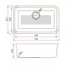 FOX 610 75U Dimension 1000 x1000