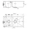 FSD 22316 Double Bowl Under Mount Sink R10 Nano Coating Dimension 768x768 1 FSD 22316 Double Bowl Under Mount Sink R10 Nano Coating Dimension 768x768 1