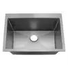 FSD 22411 Single Bowl Top Mount Sink R10 Nano Coating FSD 22411 Single Bowl Top Mount Sink R10 Nano Coating