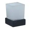 FAC BK827011 Tumbler and Holder Lux Series Black