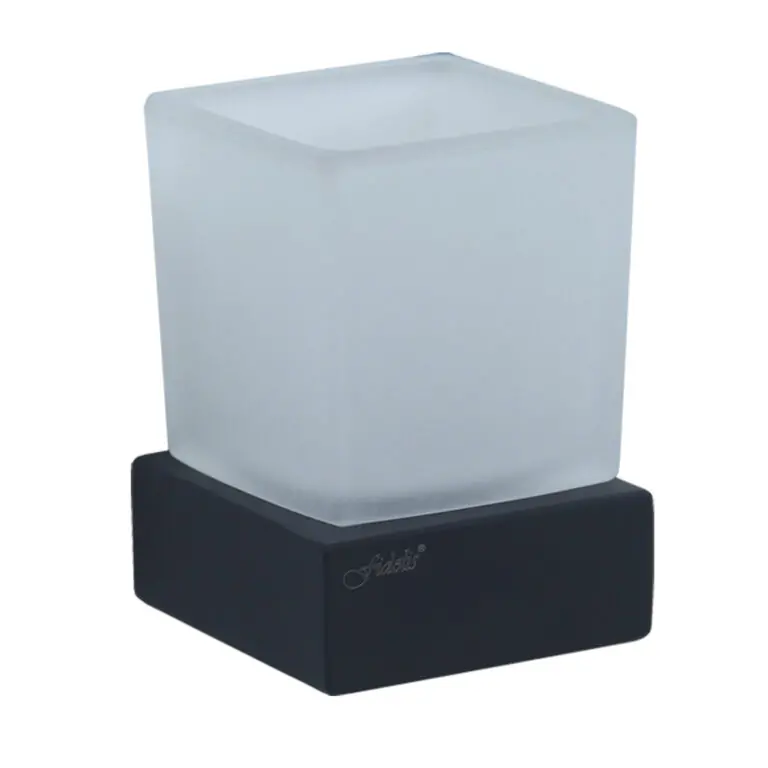 FAC BK827011 Tumbler and Holder Lux Series Black