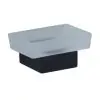 FAC BK827012 Soap Dish Holder Lux Series Black