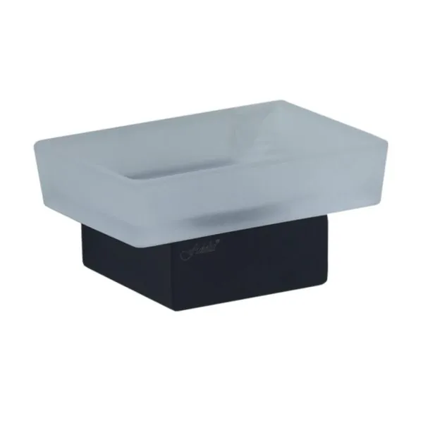 FAC BK827012 Soap Dish Holder Lux Series Black