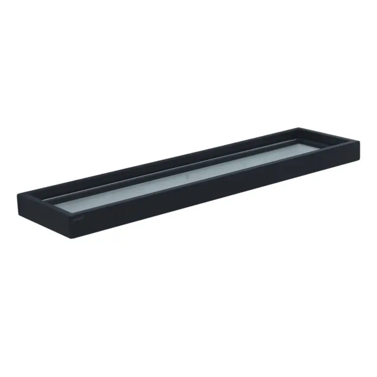 FAC BK827015 Glass Shelf Lux Series Black