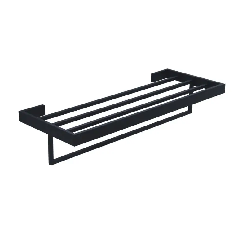FAC BK827056 Towel Rack Lux Series Black