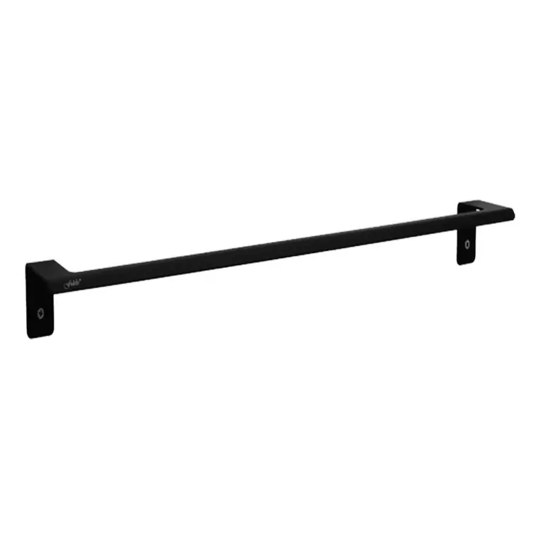 FAC BK835016 Single Towel Bar Ron Series Black