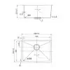 FSD 21202 Single Bowl Under Mount Sink R19