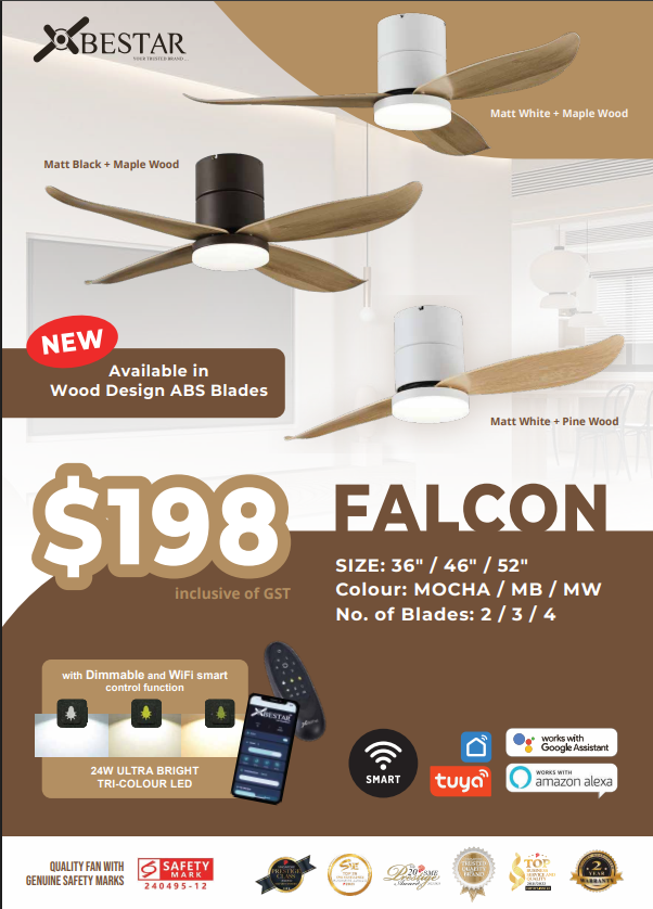 Bestar Falcon Maple Wood & Pinewood (1)