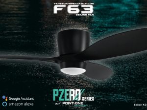 Point One (PO) F63 Pzero Smart Ceiling Fan