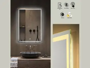 Glorex LED Mirror - Touch Button Sensor - GLC 1001N