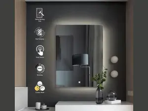 Glorex LED Mirror - Touch Button Sensor - GLC 1003N (LED-RC)