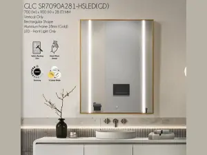 Glorex LED Mirror - Hand Motion Sensor - GLC SR7090A281-HSLED