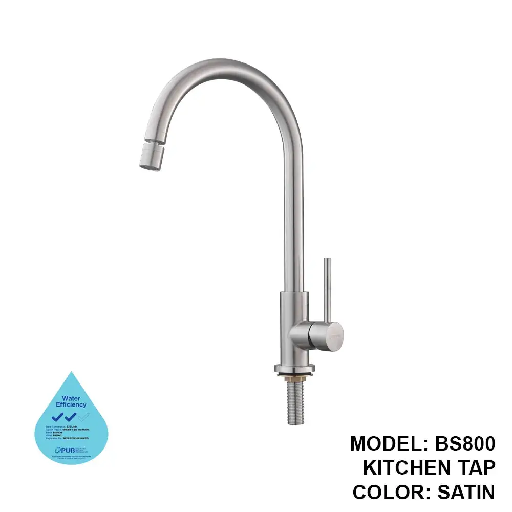 Boshsini-BS800-Kitchen-Sink-Tap-Satin-NEW