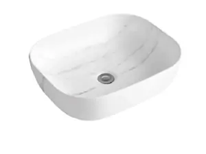 Dusche Countertop Matt Marble Color 1001105MWB