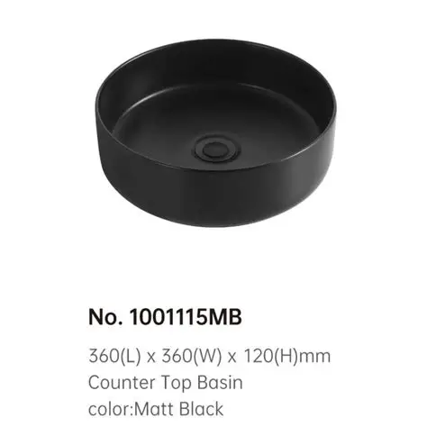 1001115MB Matt Black