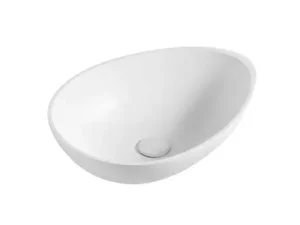 Dusche Artificial Stone Countertop Basin 1001146MW Matt White