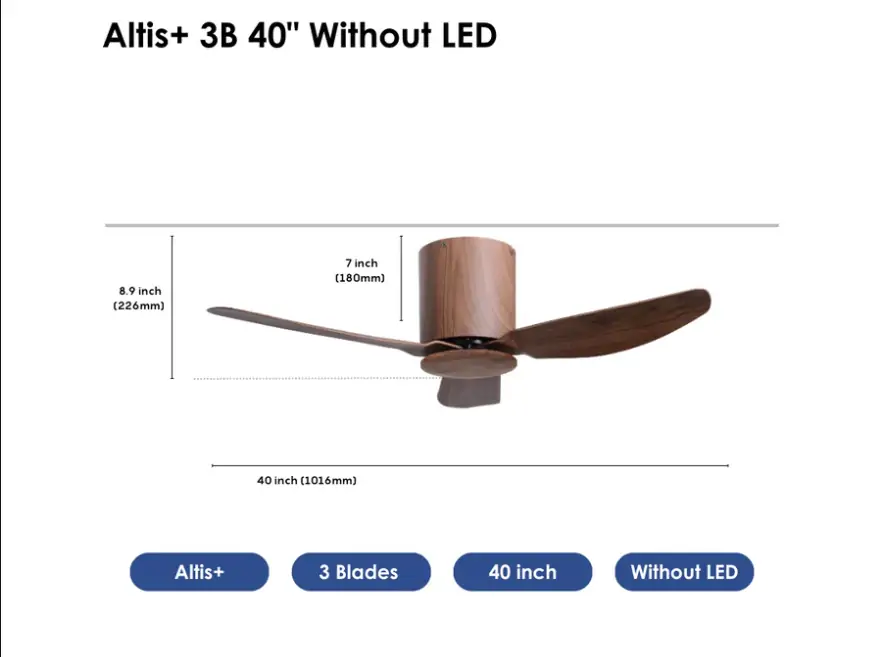 Crestar Altis+ 3Blades NL 40 WN