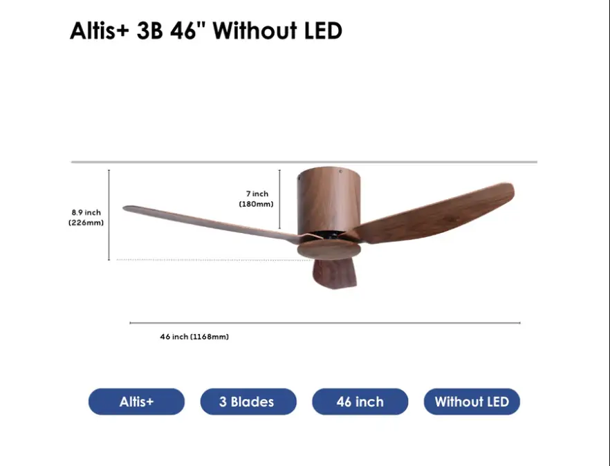 Crestar Altis+ 3Blades NL 46 WLN