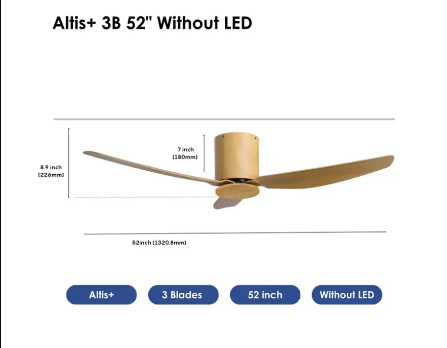 Crestar Altis+ 3Blades NL 52 MPLW