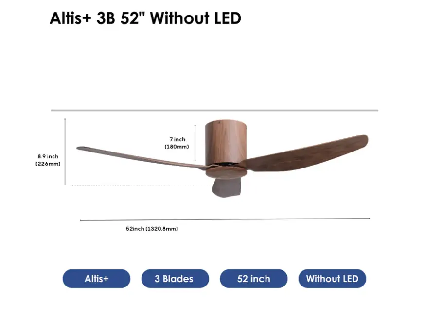 Crestar Altis+ 3Blades NL 52 WLN