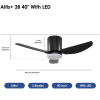 Crestar Altis+ 3Blades LED 40 BLK