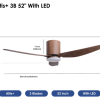 Crestar Altis+ 3Blades LED 52 WLN