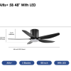 Crestar Altis+ 5Blades LED 48 BLK