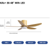 Crestar Altis+ 5Blades LED 48 MPLW