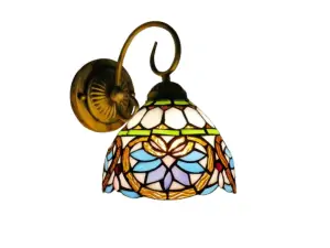 WL3910-DES Stained Glass Wall Light (3 Design)