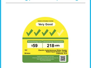 707 Instant Water Heater Briston