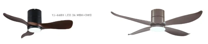 Youkain YJ-668H in black Dark Wood 46” ($268) Smart Fan or Bestar Falcon in Mocha ($198) 