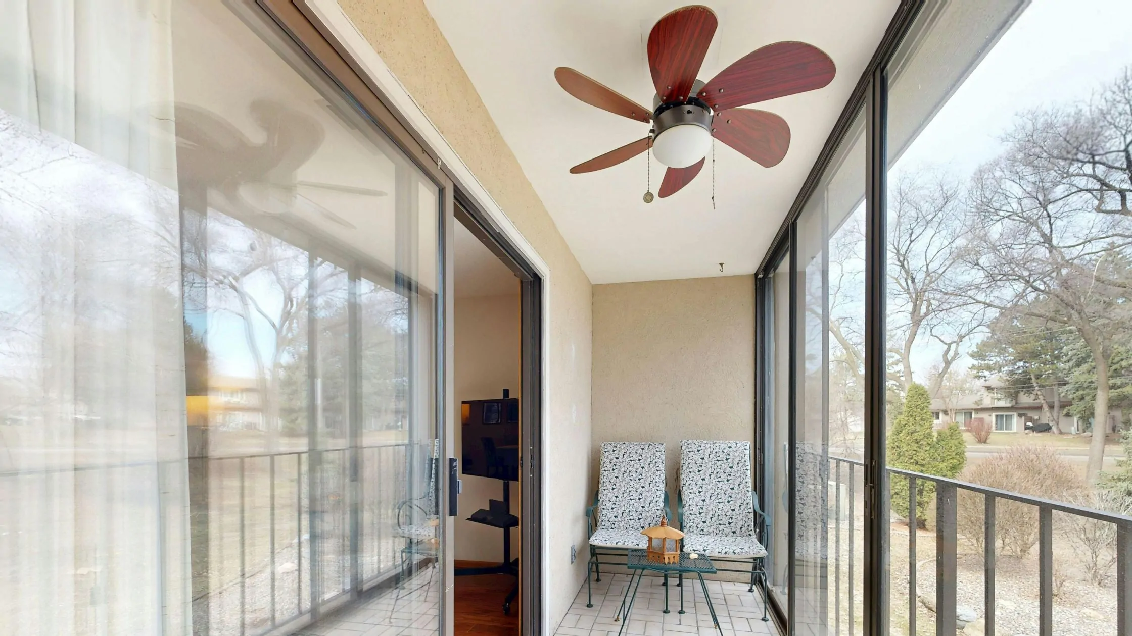 ceiling fan in patio