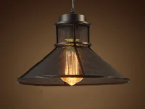 PD3803-BK Mesh Pendant