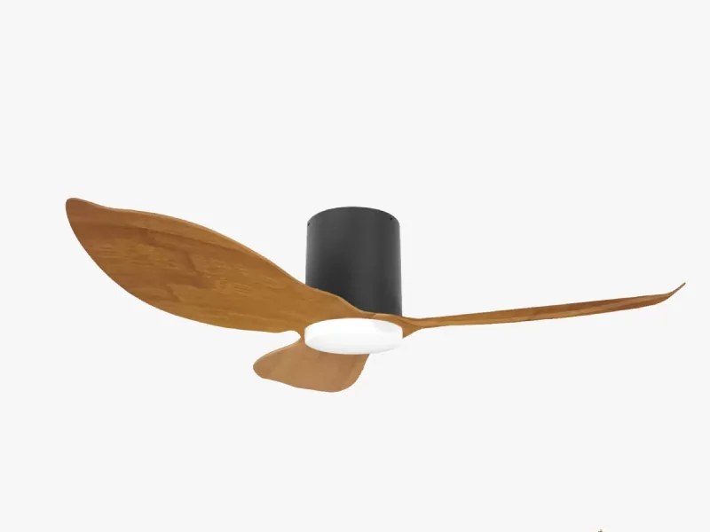 Alaska Hydsen ceiling fan with dimmable LED lightkit