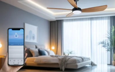 Smart Ceiling Fans Singapore | App Control | Regal Lighting