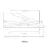 Fanco Tristar Tofan Light with Fan - Thumbnail Image 6